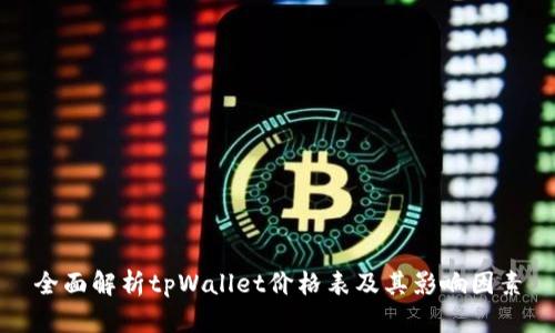 全面解析tpWallet价格表及其影响因素